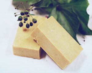 csomagolásmentes szappan kamillával