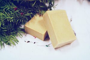 csomagolásmentes szappan levendula