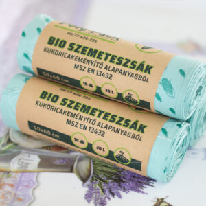 Komposztálható szemetes zsák