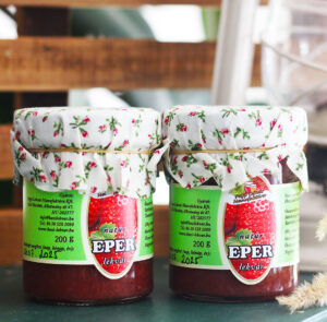 Eper lekvár - 200g (cukormentes)