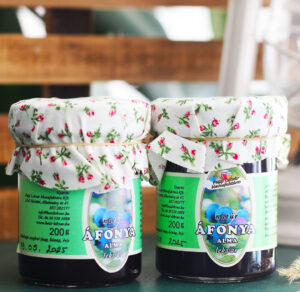 Fekete áfonya lekvár - 200g (cukormentes)