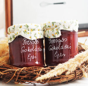Pezsgős-csokoládés eper lekvár - 200 g