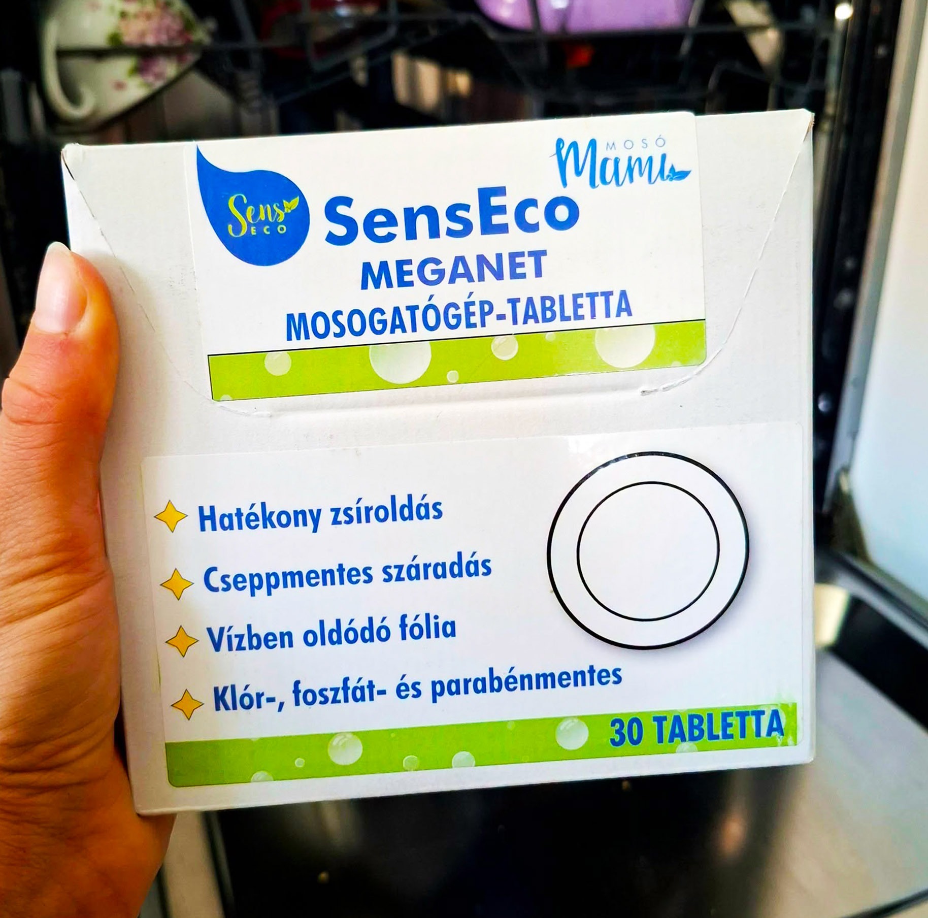 sesneco mosogatógép tabletta