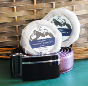 Eco-Z szilád sampon&tusfürdő 2in1 - férfiaknak, 85 g