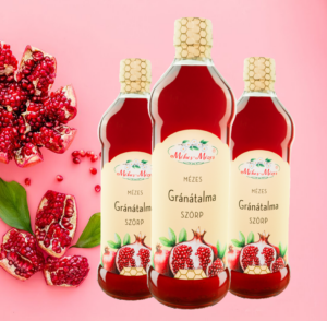Méhes Mézes Gránátalma szörp - 500ml