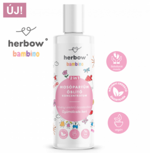 Herbow Bambino mosóparfüm - több féle illatban 200ml - Gyümölcsös kert