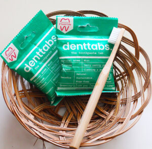Denttabs fogtisztító tabletta fluoriddal 125 db