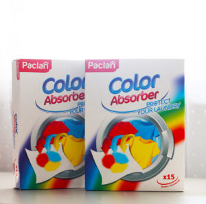 Paclan színvédő kendő színes ruhákhoz, 15 db