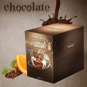 Stradiotto extra sűrű fahéjas-narancsos forró csokoládé 15×25 g