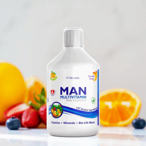 Swedish Nutra Man folyékony multivitamin férfiaknak - 500ml
