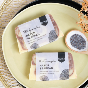 Olivia Natural fahéj-mák szappan