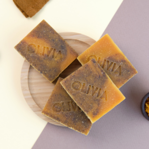 Olivia natural szappan kávé narancs