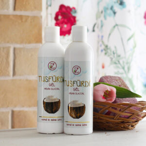 Eco-Z prebiotikus gél tusfürdő,  rizs/kókusztej - 250ml