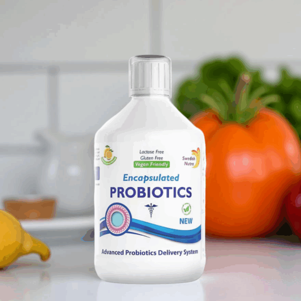 Swedish Nutra folyékony probiotikum C-vitaminnal – 500ml