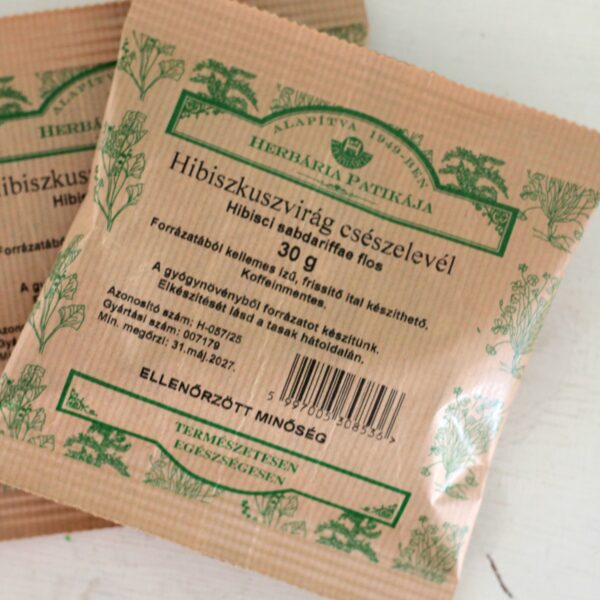 Herbária hibiszkuszvirág