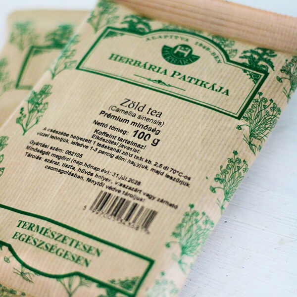 Herbária zöld tea - prémium minőség, 100 g