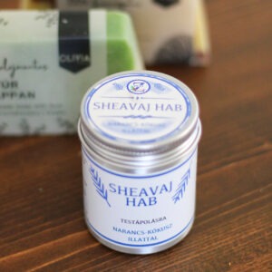 Eco-Z shea vaj hab - narancs-kókusz, 100 ml