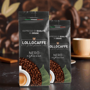 Lollo Caffé Miscela Nera szemes kávé - 1 kg