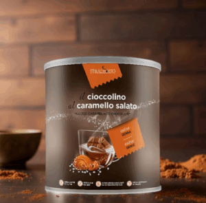 Stradiotto extra sűrű sós karamellás forró csokoládé - 500 g