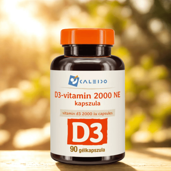 Caleido D3-vitamin gélkapszula, 2000 NE - 90 db
