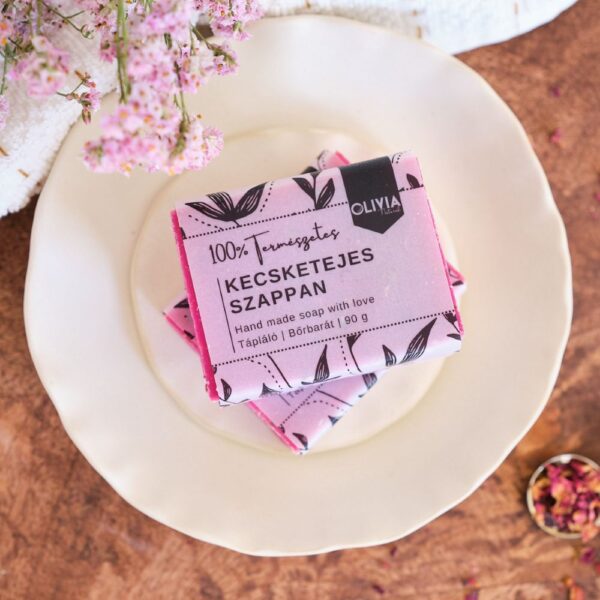Olivia Natural kecsketejes szappan levendula