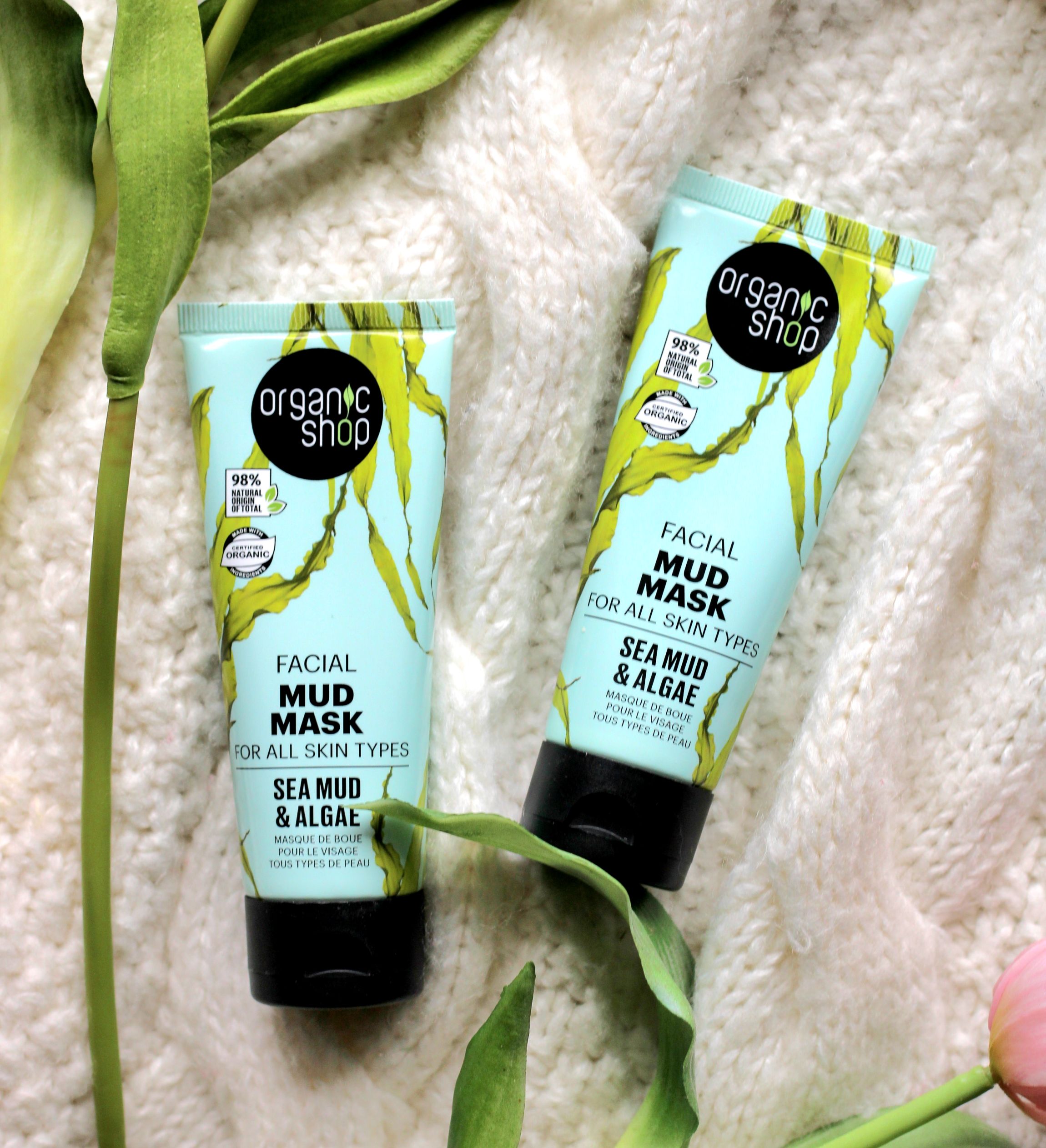 Organic Shop arckmaszk iszappal Organic Shop arcmaszk tengeri iszappal