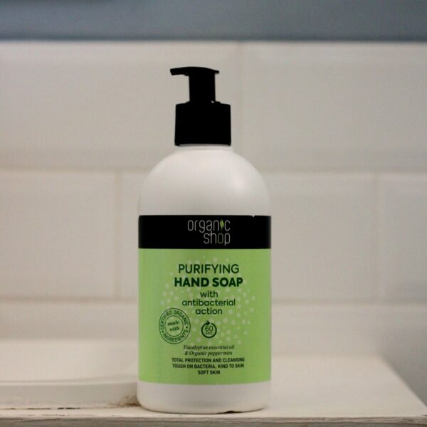 Organic Shop folyékony szappan eukaliptusszal