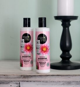 Organic Shop sampon vizililiommal