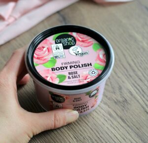 Organic Shop testpolír rózsával