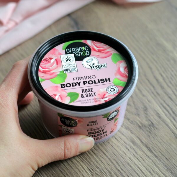 Organic Shop testpolír rózsával