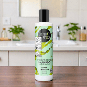 Organic Shop hajhullás elleni sampon algával és citromfűvel - 280 ml
