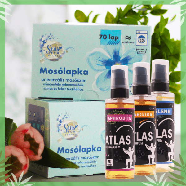 ATLAS Mosóparfüm + Senseco deluxe mosólapka mosócsomag