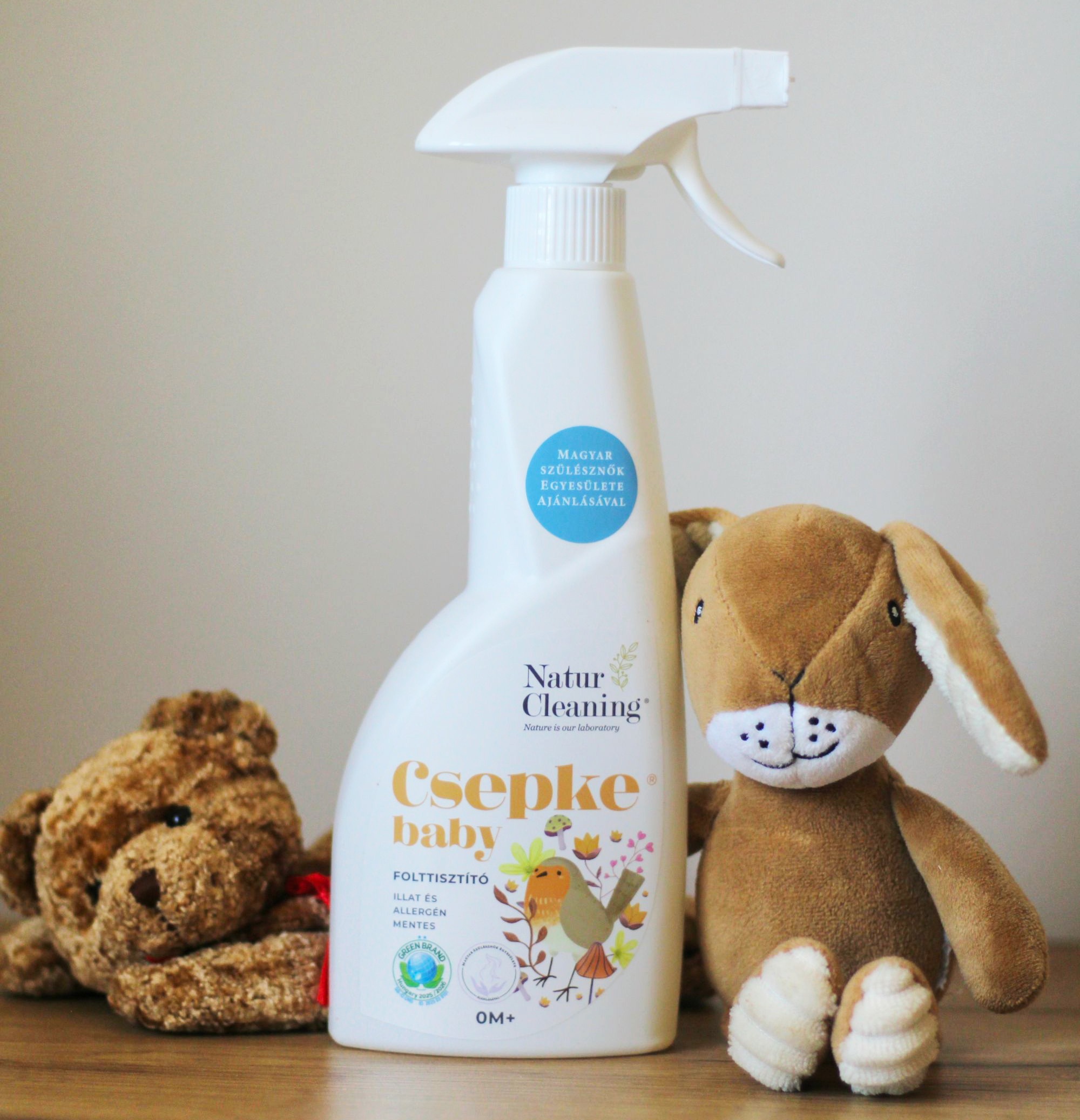 Csepke Baby allergénmentes folttisztító – 500 ml