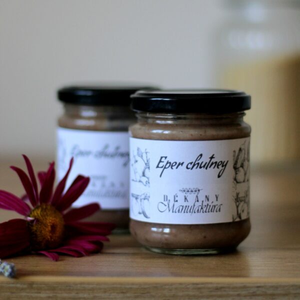 Dékány eper chutney