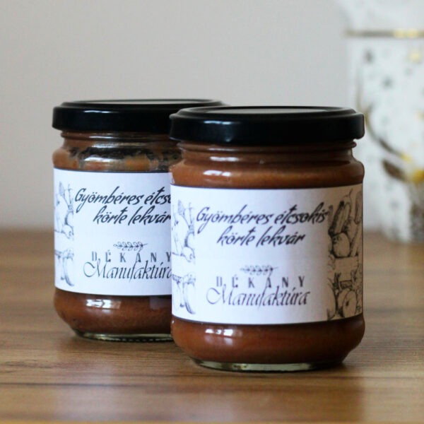 Dékány gyömbéres-étcsokis körte lekvár - 180 g