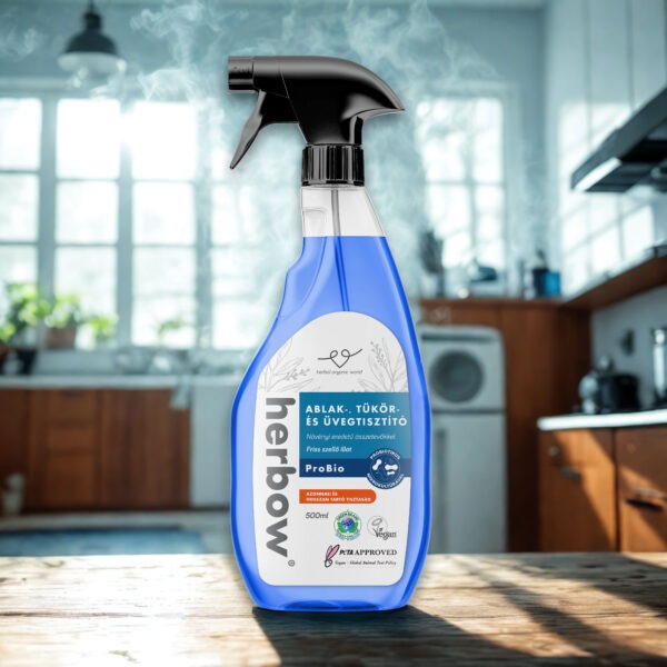 Herbow ablak-, üveg-, és tükörtisztító spray - 500 ml