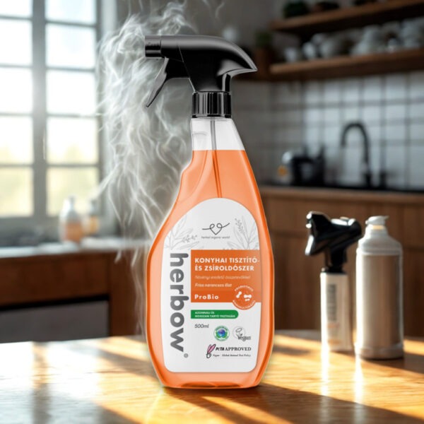 Herbow konyhai tisztító és zsíroldó spray - 500 ml