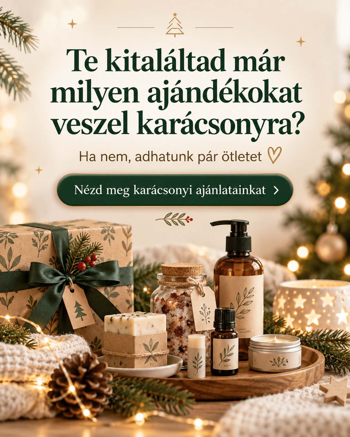 Karácsonyi ajándékötletek – Majolika Ökobolt
