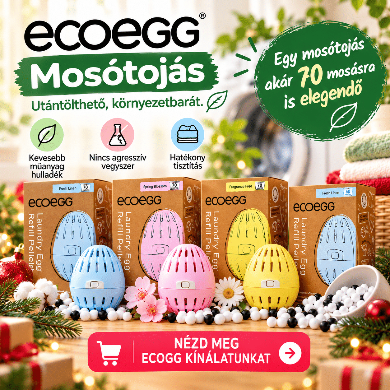 Ecoegg mosótojás ajánlat